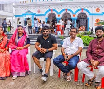 Shooting Bhojpuri Film Ganga Jamuna Saraswati 2